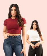 Bliss Basic Croptop 2pcs/pack